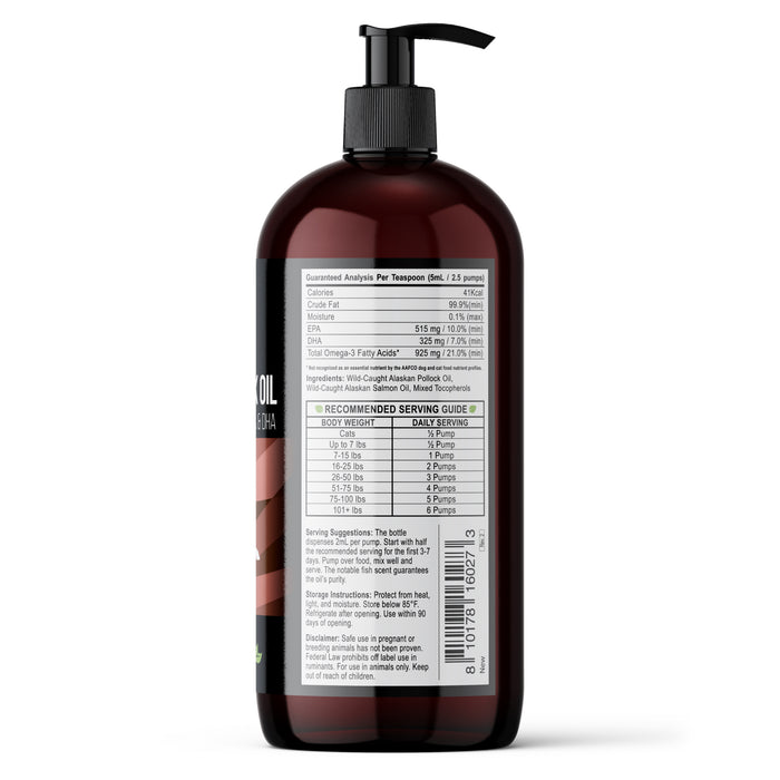 Wild Alaskan Salmon Oil (Transitioning to include Wild Pollock Oil)