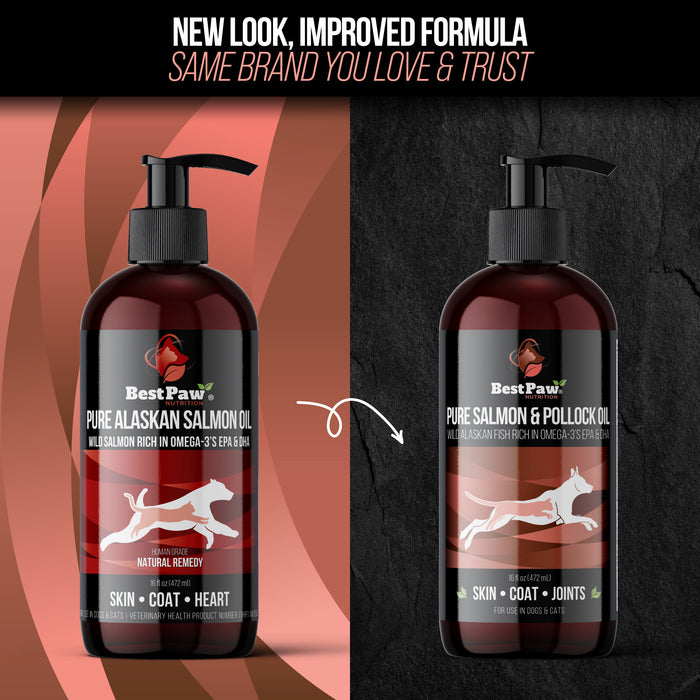 Wild Alaskan Salmon Oil (Transitioning to include Wild Pollock Oil)