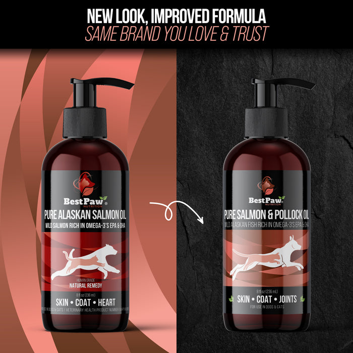 Wild Alaskan Salmon Oil (Transitioning to include Wild Pollock Oil)