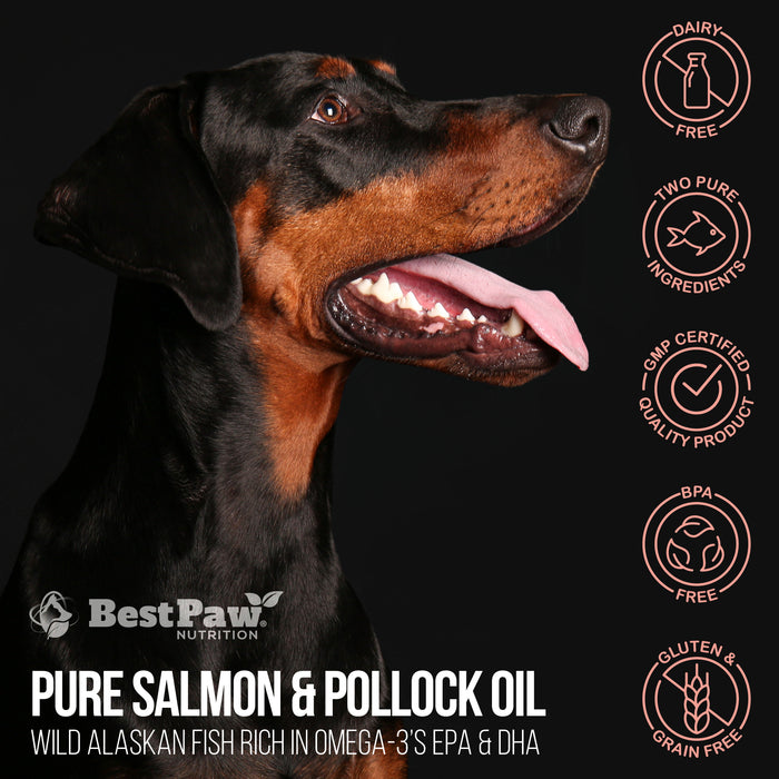 Wild Alaskan Salmon Oil (Transitioning to include Wild Pollock Oil)