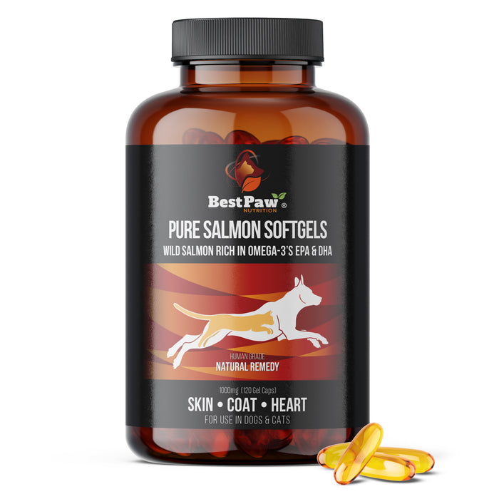 Wild Alaskan Salmon Oil 1000mg Softgels