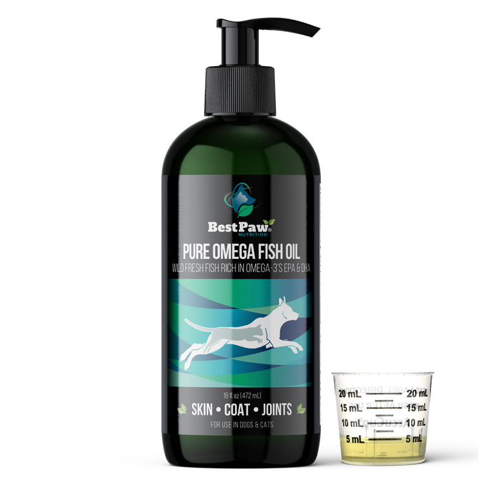 Pure Omega 3 Fish Oil (Blend of Anchovy, Herring, Mackerel & Sardine Oils)