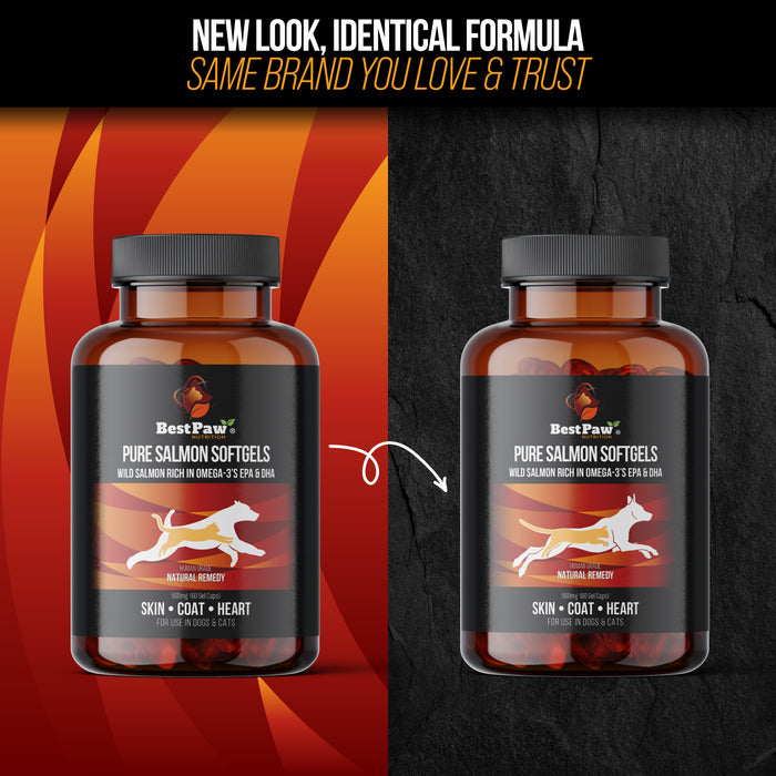 Pure Wild Alaskan Salmon Oil 500mg Softgels