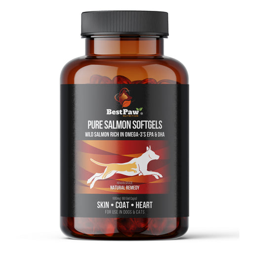 Pure Wild Alaskan Salmon Oil 500mg Softgels