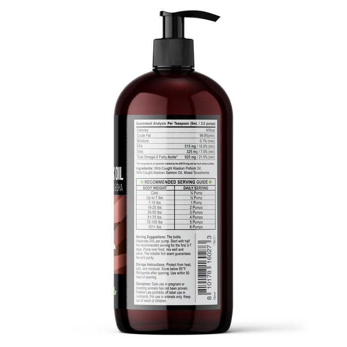 Wild Alaskan Salmon Oil (Transitioning to include Wild Pollock Oil)
