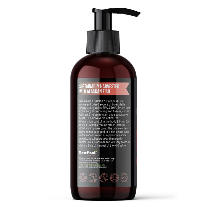 Wild Alaskan Salmon Oil (Transitioning to include Wild Pollock Oil)